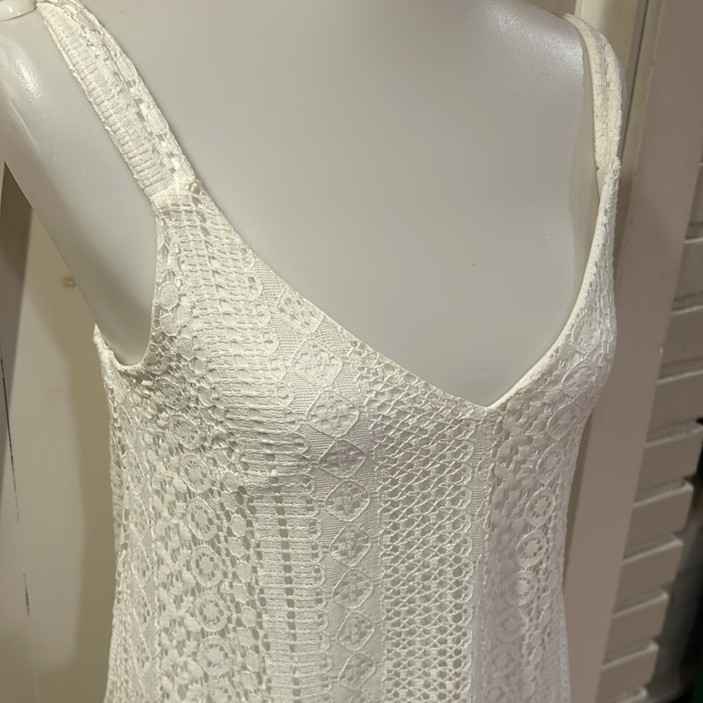 Trixxi white lace fringe dress - Picture 4 of 15